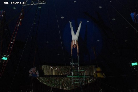  MAGICZNY ŚWIAT CYRKU  ARLEKIN już dziś w Kutnie