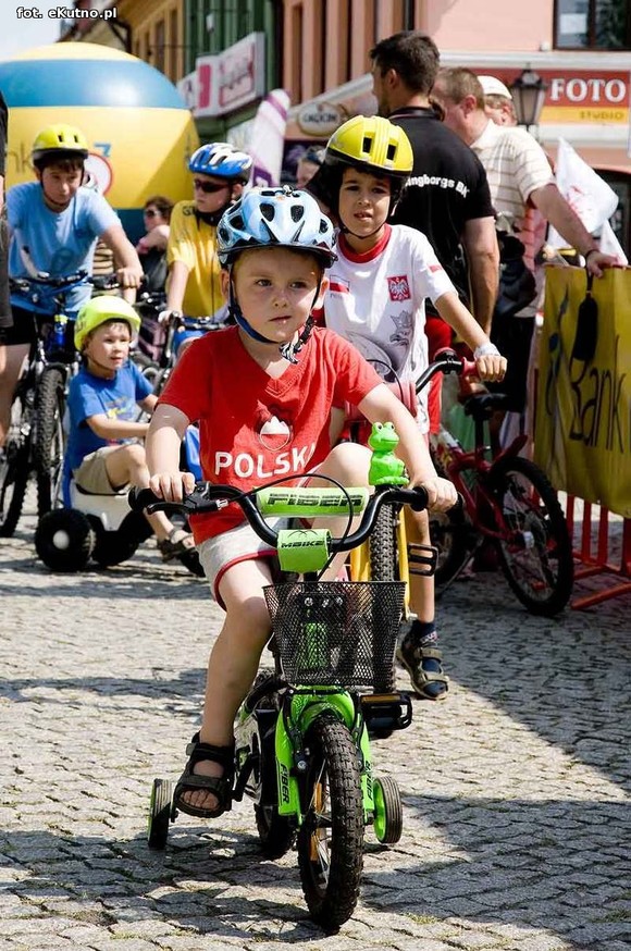 Mali kolarze na trasie