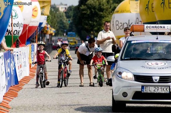 Mali kolarze na trasie
