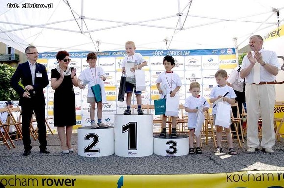 Mali kolarze na trasie