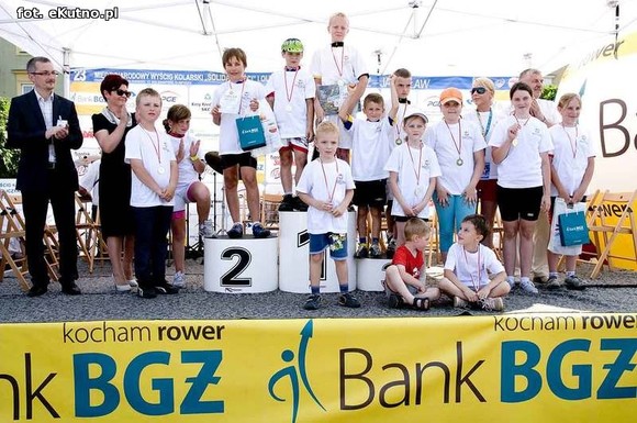 Mali kolarze na trasie