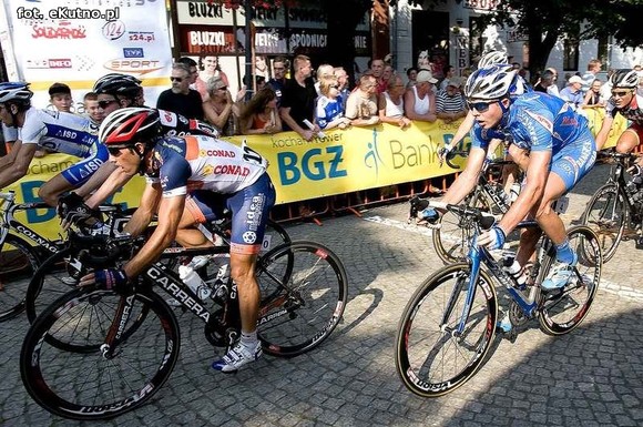 Kolarskie zmagania w obiektywie