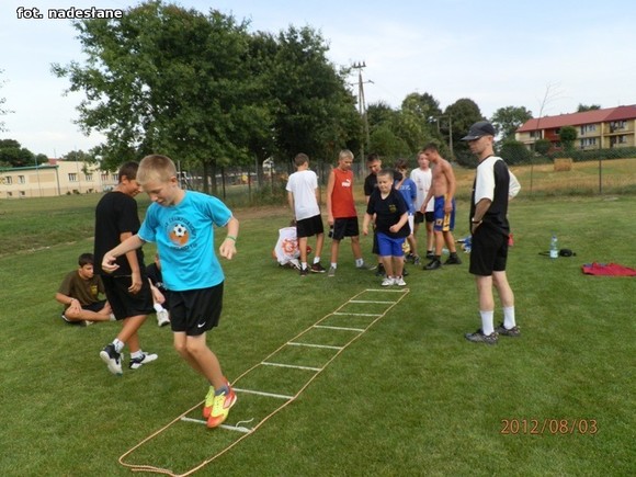 Obóz sportowy młodzieży AZS WSGK KUTNO w Łącku