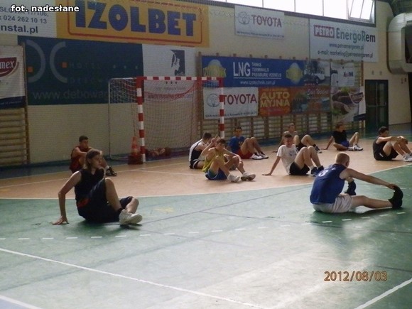 Obóz sportowy młodzieży AZS WSGK KUTNO w Łącku