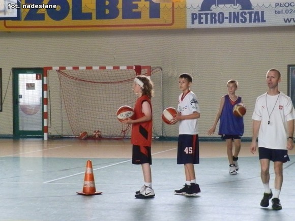 Obóz sportowy młodzieży AZS WSGK KUTNO w Łącku