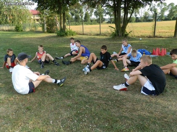 Obóz sportowy młodzieży AZS WSGK KUTNO w Łącku