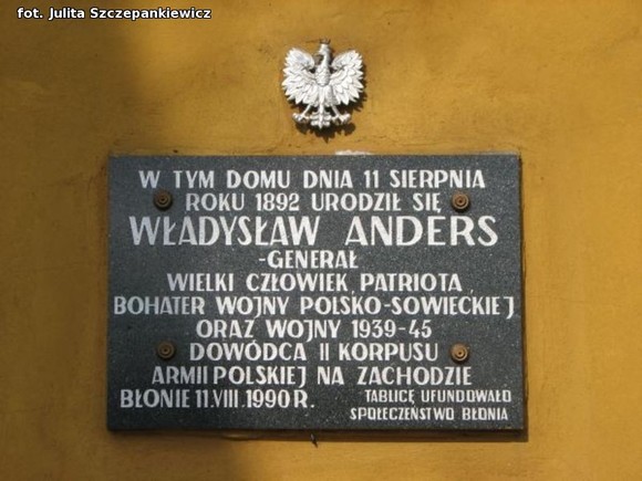 Krośniewice pamiętają o gen. W. Andersie