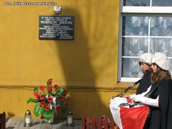 Krośniewice pamiętają o gen. W. Andersie