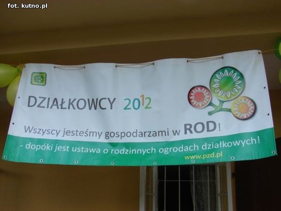 65-lecie Rodzinnych Ogrodów Działkowych KOLEJARZ w Kutnie
