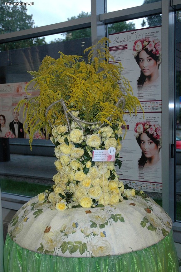 Święto Róży otwarte. Rubinowa rocznica domu kultury i florystyczne aranżacje małżeńskich godów