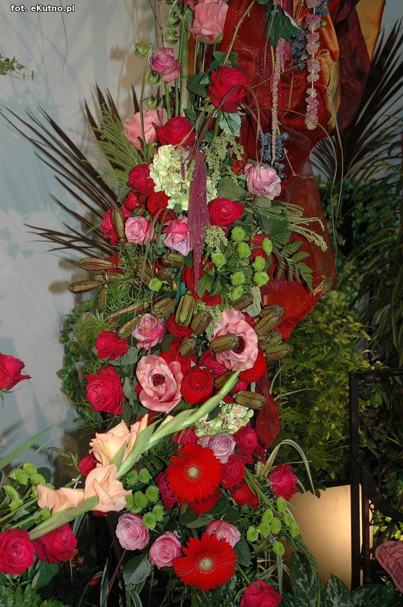 Święto Róży otwarte. Rubinowa rocznica domu kultury i florystyczne aranżacje małżeńskich godów