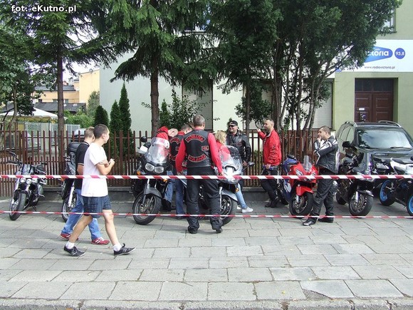 Akcja Motoserce z  Klubem Boruta MC