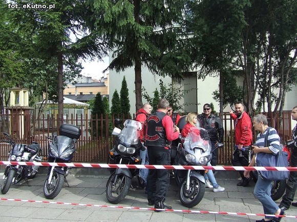 Akcja Motoserce z  Klubem Boruta MC