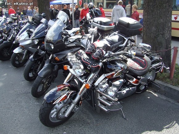 Akcja Motoserce z  Klubem Boruta MC