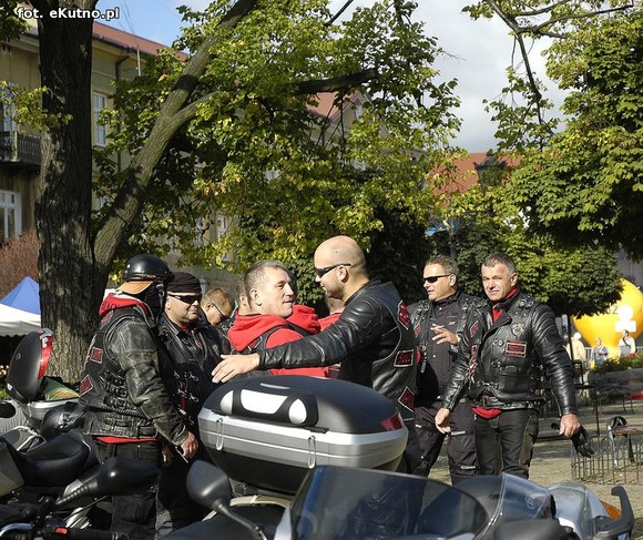 Akcja Motoserce z  Klubem Boruta MC