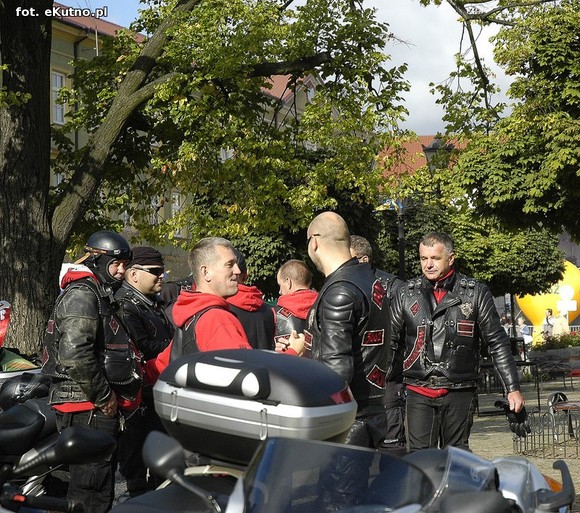 Akcja Motoserce z  Klubem Boruta MC