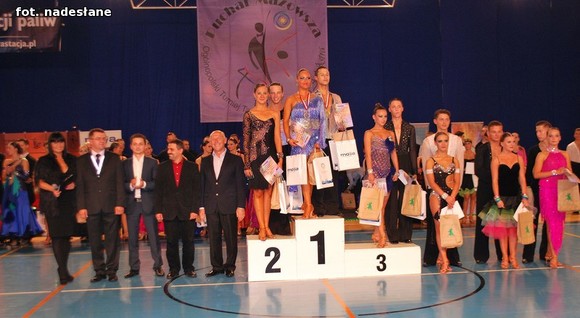Kutnowscy tancerze na podium