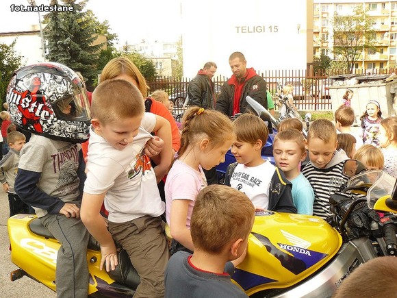 Przedszkolaki na motocyklach Boruty MC Poland
