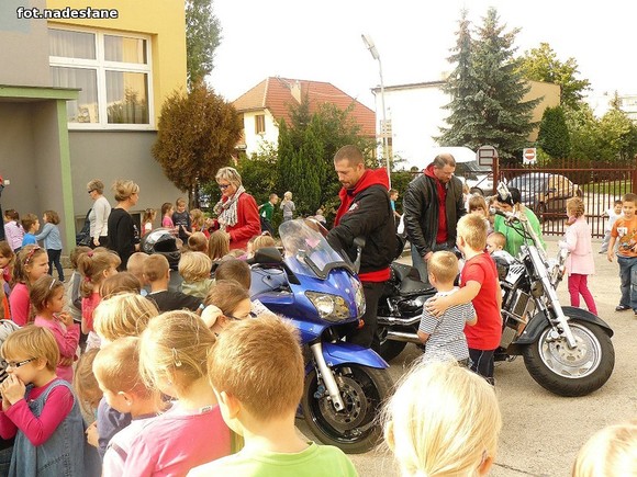 Przedszkolaki na motocyklach Boruty MC Poland