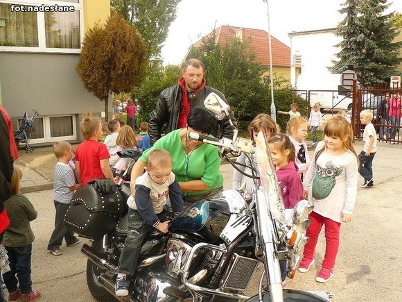 Przedszkolaki na motocyklach Boruty MC Poland