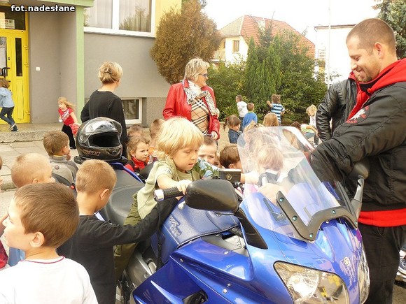 Przedszkolaki na motocyklach Boruty MC Poland