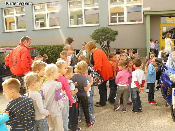 Przedszkolaki na motocyklach Boruty MC Poland