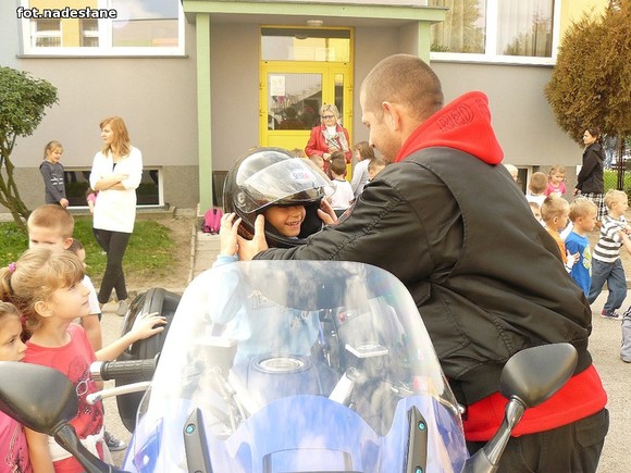 Przedszkolaki na motocyklach Boruty MC Poland