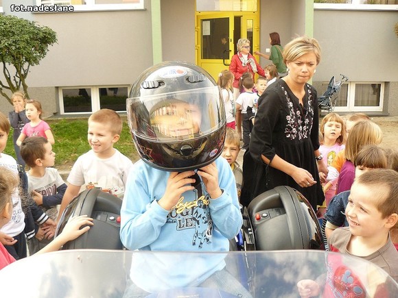 Przedszkolaki na motocyklach Boruty MC Poland