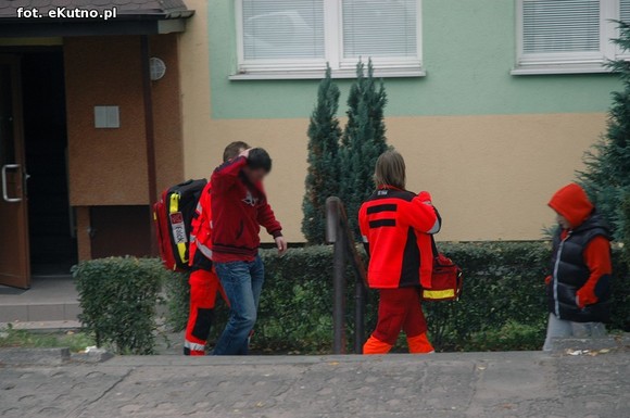 Wybuch gazu na Grunwaldzkiej. Kutnowscy strażacy w akcji