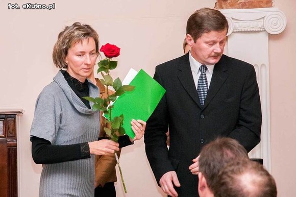 Starosta wręczyła nagrody dla nauczycieli