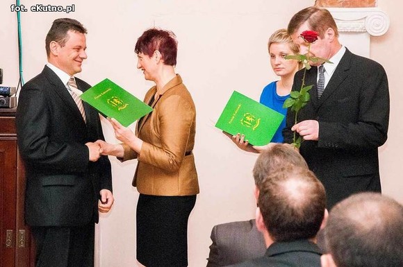 Starosta wręczyła nagrody dla nauczycieli