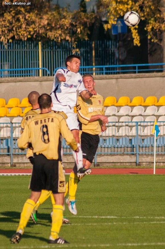 Aktualizacja: 2:1 MKS Kutno wygrał z Wartą Sieradz