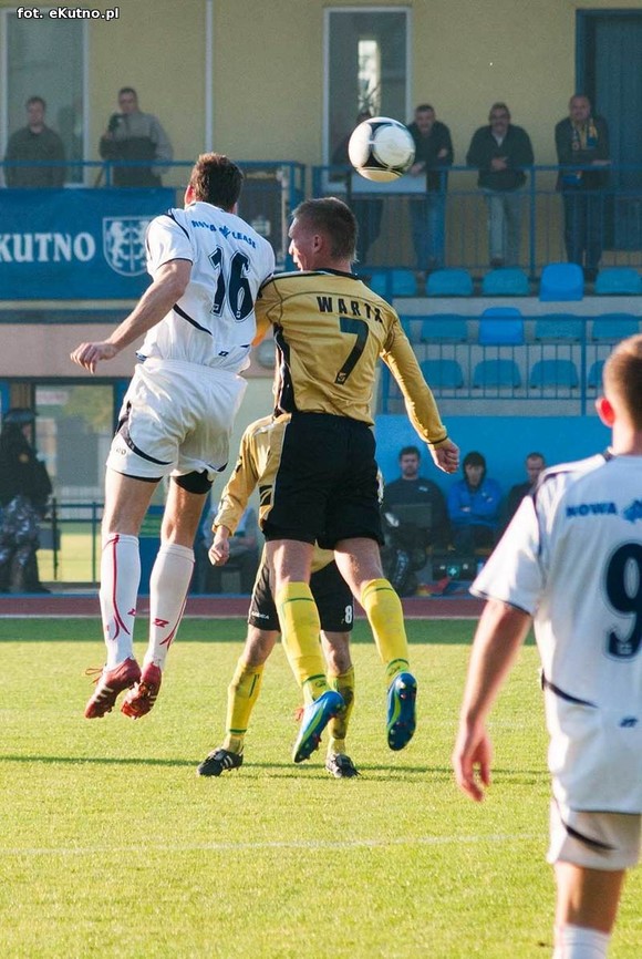 Aktualizacja: 2:1 MKS Kutno wygrał z Wartą Sieradz