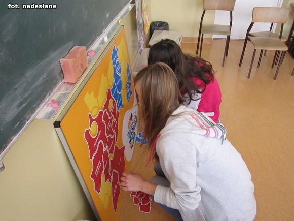 Deutsch Wagen Tour w Gimnazjum w Łaniętach