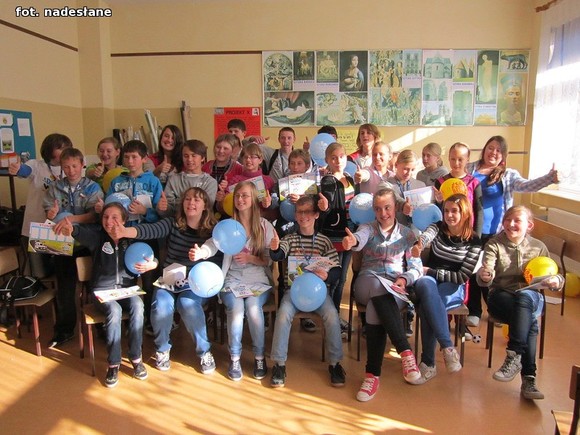 Deutsch Wagen Tour w Gimnazjum w Łaniętach