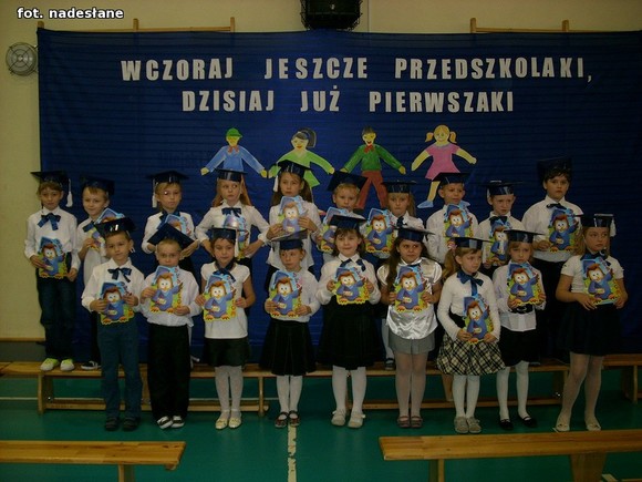 Wczoraj jeszcze przedszkolaki, dzisiaj już pierwszaki