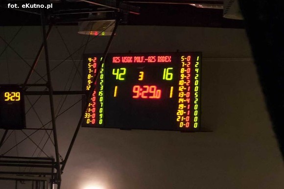 Wysoka wygrana AZS WSGK POLFARMEX KUTNO z AZS RADEX SZCZECIN - relacja