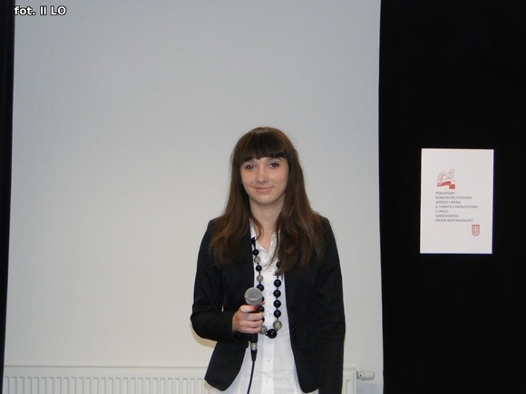 Zwycięstwo Darii Jankowskiej w konkursie wierszy i pieśni patriotycznych