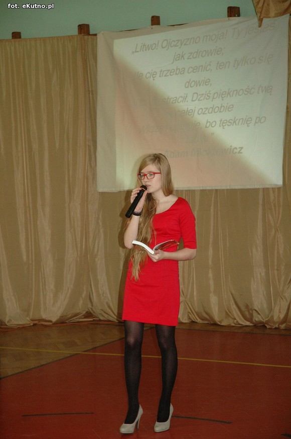 Lekcja patriotyzmu w Gimnazjum nr 3