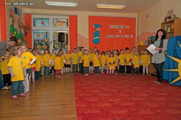 Pasowanie na przedszkolaka w Promyczku