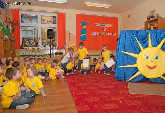 Pasowanie na przedszkolaka w Promyczku