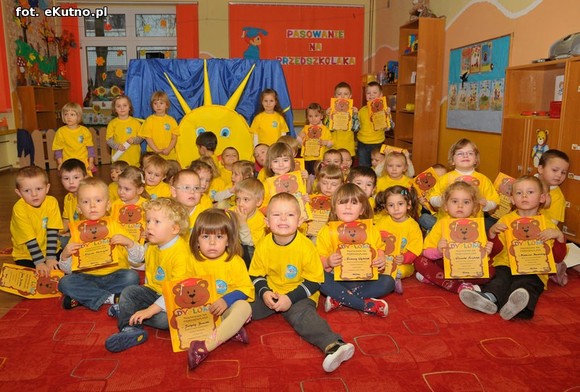 Pasowanie na przedszkolaka w Promyczku