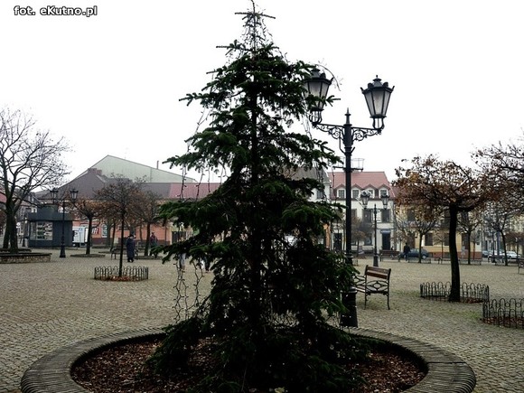 Przed ratuszem już świątecznie