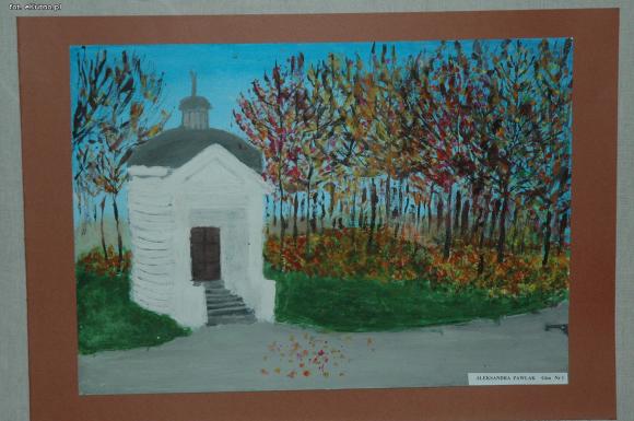 Zobacz w bibliotece wystawę pt. Barwy jesieni