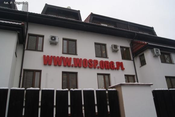 Sztab WOŚP z Zespołu Szkół w Żychlinie u Jurka Owsiaka