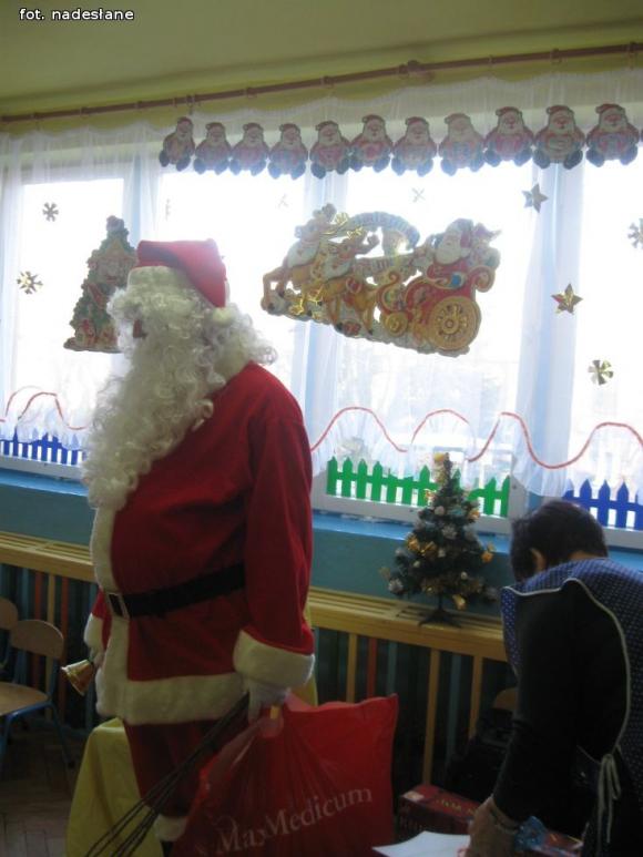 Wizyta Świętego Mikołaja w Stokrotce