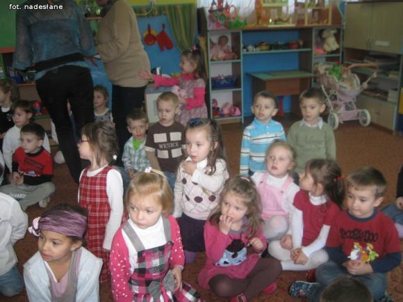 Wizyta Świętego Mikołaja w Stokrotce