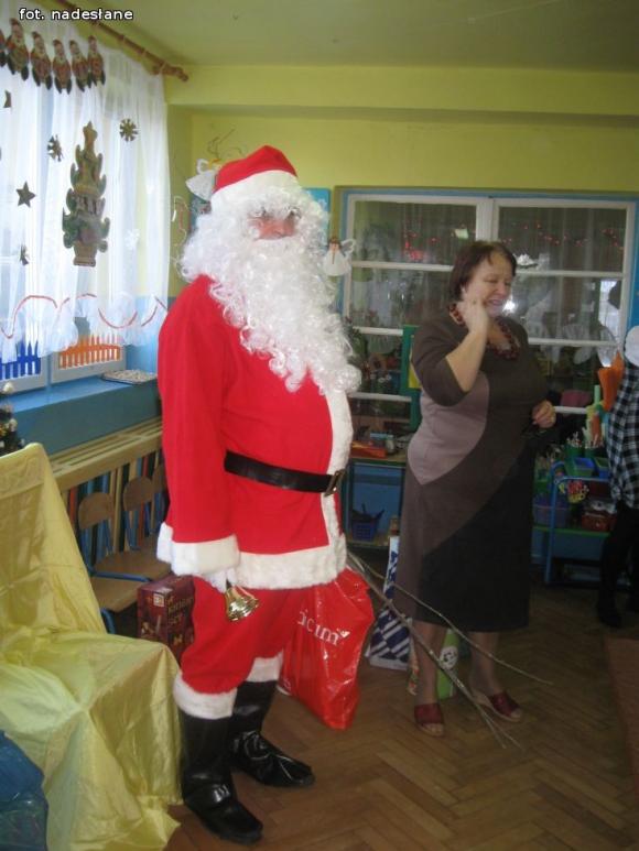 Wizyta Świętego Mikołaja w Stokrotce