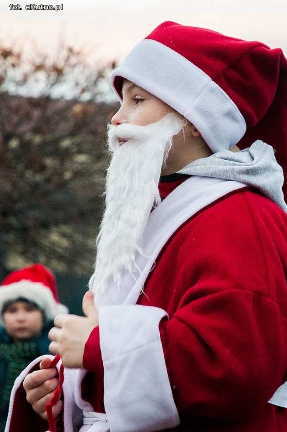 Wigilia z wielką rodziną przed Ratuszem w Kutnie