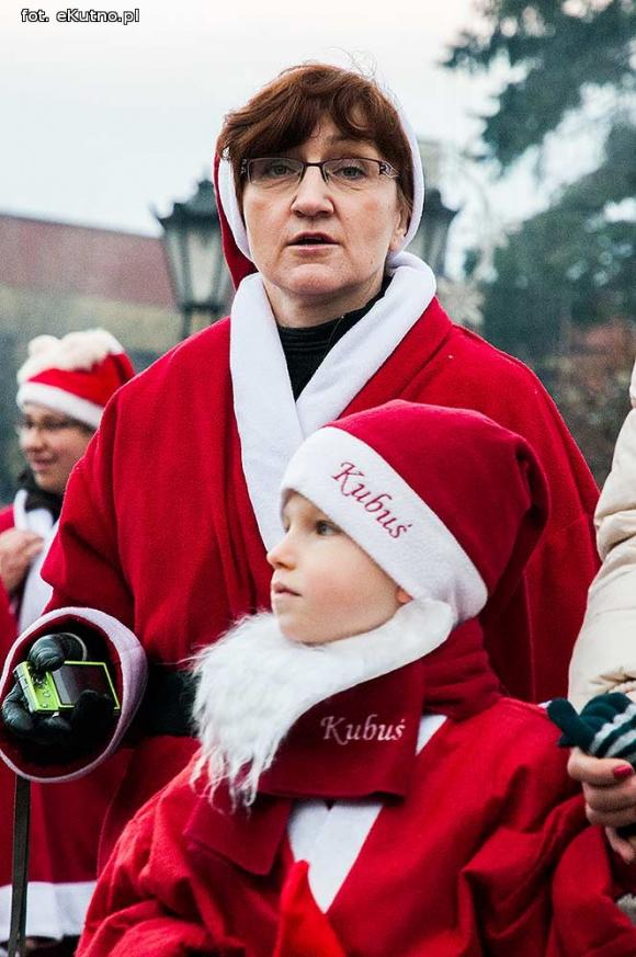 Wigilia z wielką rodziną przed Ratuszem w Kutnie